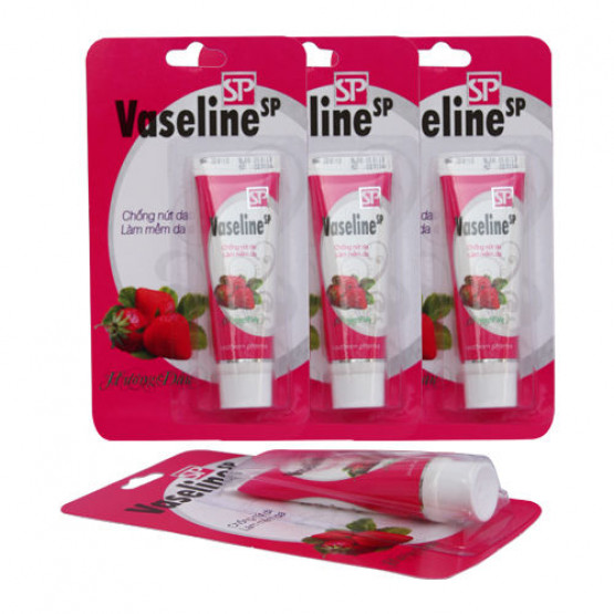 Tuýp dưỡng ẩm Vaseline có công dụng dưỡng và phòng nứt môi, khô môi, làm mềm lớp sừng, nứt da bàn chân, bàn tay. Cho bạn một làn da mền mại và căng mịn. Sản phẩm không lẫn tạp chất nên rất an toàn khi sử dụng.
