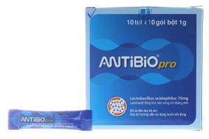 Men vi sinh hỗ trợ điều trị tiêu chảy Antibio Pro 10 túi