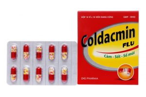 Thuốc trị cảm cúm, hạ sốt Coldacmin Flu