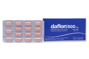 Thuốc điều trị trĩ, giãn tĩnh mạch Daflon 500mg