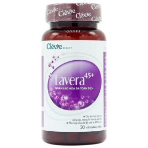 Viên Uống Ngăn Ngừa Lão Hóa CLEVIE BEAUTY LAVERA 45+
