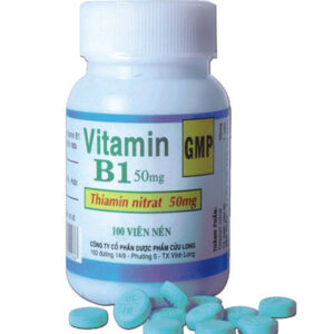 Thuốc bổ dung Vitamin B1 (C/100v)