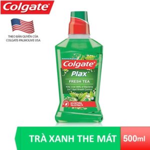Nước súc miệng Colgate Plax Fresh Tea 500ml