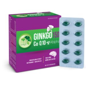 Hoạt huyết dưỡng não Ginkgo 150 Co Q10 Abipha