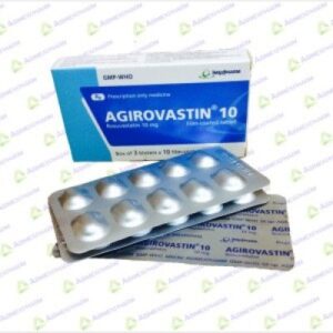 Thuốc điều trị mỡ máu Agirovastin 10mg (H/30v)