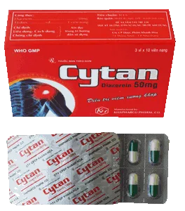 Thuốc giảm đau Cytan (H/30 viên)