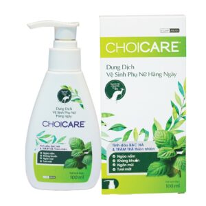 Dung dịch vệ sinh phụ nữ Choicare Bạc Hà và Tràm Trà 100ml