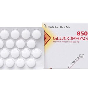 Thuốc trị tiểu đường Glucophage 850mg