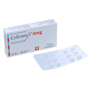 Thuốc giãn cơ Coltramyl 4mg (H/12v)