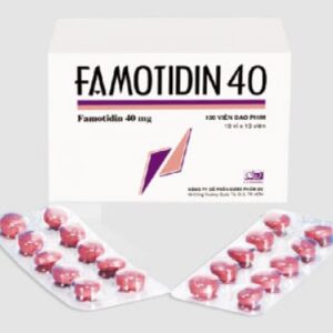Thuốc tiêu hóa Famotidin 40mg (H/100v)