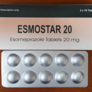 Thuốc điều trị loét dạ dày, tá tràng Esmostar 20mg (H/30v)