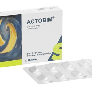 Men vi sinh hỗ trợ điều trị rối loạn tiêu hoá Actobim 16 viên