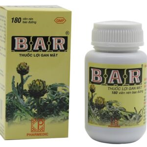 Thuốc lợi gan mật Bar 180 viên