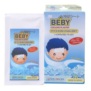 Miếng dán hạ sốt Béby Cooling Plaster 16 miếng