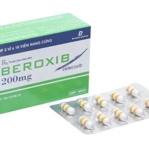 Thuốc giảm đau, kháng viêm Beroxib 200mg (H/30 viên)