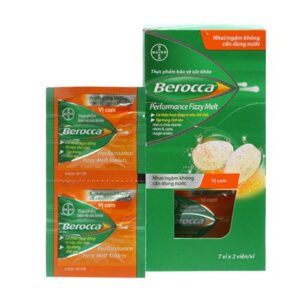 Viêm ngậm bổ sung vitamin Berocca 14 viên