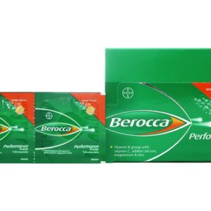 Viên sủi bổ sung vitamin, khoáng chất Berocca Performance vỉ xé 24 viên