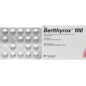 Thuốc điều trị tuyến giáp Berlthyrox 100mcg