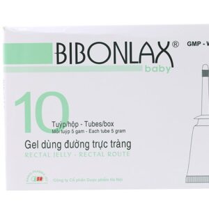 Gel điều trị táo bón Bibonlax Baby 5g