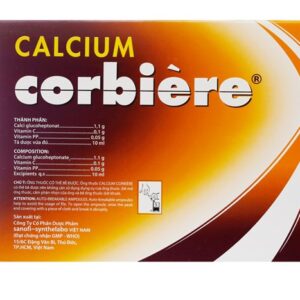 Calcium Corbiere 10ml 30 ống mẫu mới