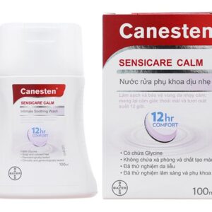 Dung dịch vệ sinh phụ nữ dịu nhẹ Canesten Sensicare Clam 100ml