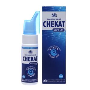 Xịt rửa mũi cho người lớn Chekat 75ml