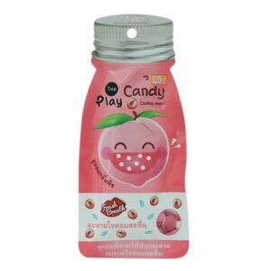 Kẹo ngậm Play Candy Thái Lan vị Đào 12g