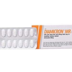 Thuốc trị tiểu đường Diamicron MR 60mg hộp/60 viên