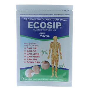 Miếng dán giảm đau Ecosip Gói 5 miếng