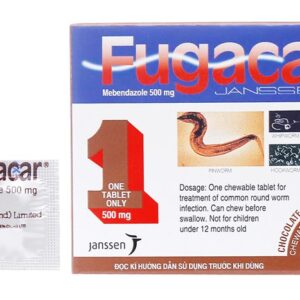 Thuốc trị giun, sán Fugacar 500mg