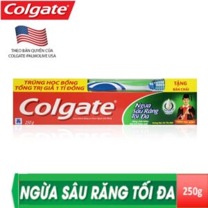 Kem đánh răng Colgate ngừa sâu răng tối đa 250g