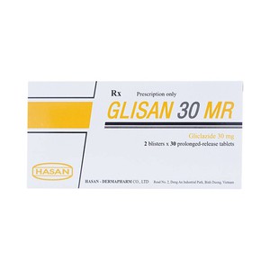 Thuốc trị tiểu đường Glisan 30 MR