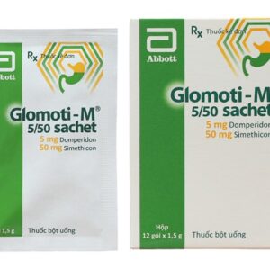 Thuốc điều trị nôn, buồn nôn Glomoti-M 12 gói