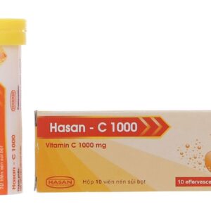 Viên sủi bổ sung Vitamin C Hasan - C 1000mg