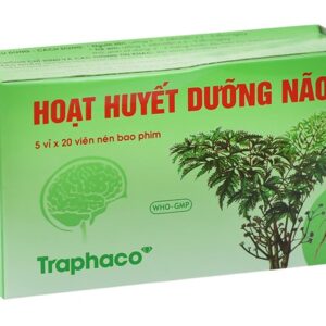 Hoạt huyết dưỡng não Traphaco 100 viên bao phim