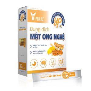 Dung Dịch Mật Ong Nghệ Y Phúc Hộp 15 gói x 10ml