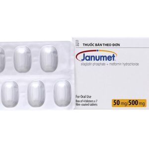 Thuốc trị tiểu đường Janumet 50mg/500mg