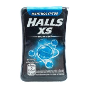 Kẹo ngậm không đường Halls XS hương Bạc Hà 15g