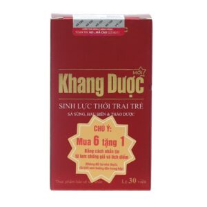 Viên uống bổ thận, tăng cường sinh lý Khang Dược New 30 viên