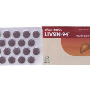 Thuốc bổ gan tiêu độc Livsin 94 40 viên