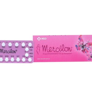 Thuốc tránh thai Mercilon Hộp 1 vỉ 21 viên