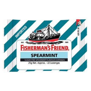 Kẹo Cay Con Tàu Fisherman's Friend Vị Spearmint Gói 25g