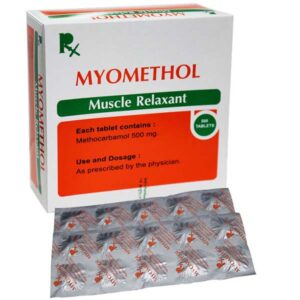 MYOMETHOL 500MG Thuốc giản cơ h/100v