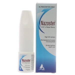 Thuốc xịt điều trị viêm mũi dị ứng Nazoster 0.05%