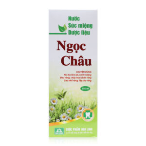 Nước súc miệng dược liệu Ngọc Châu 350ml