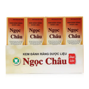 Kem đánh răng dược liệu Ngọc Châu lốc 12 tuýp x 20g