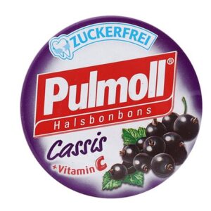 Kẹo ngậm giảm ho Pulmoll Cassic và Vitamin C
