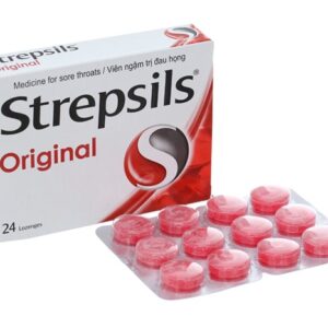 Viên ngậm trị đau họng Strepsil Original (H/24 viên)