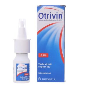 Thuốc xịt giảm nghẹt mũi Otrivin 0.1% 10ml