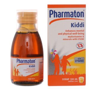 Siro bổ sung Vitamin, acid amin cho trẻ em Pharmaton Kiddi 100ml